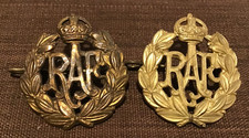 Two brass raf for sale  WESTON-SUPER-MARE
