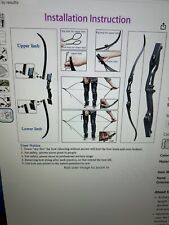 Recurve bow set for sale  Dansville
