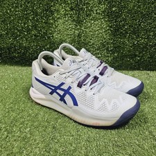 Tênis esportivo feminino Asics Gel Resolution 8 azul claro tamanho EUA 8 comprar usado Tênis esportivo feminino Asics Gel Resolution 8 azul claro tamanho EUA 8 comprar usado  Enviando para Brazil