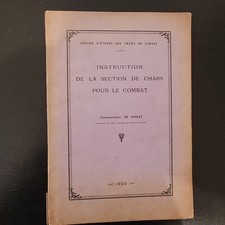 Rare manuel militaire d'occasion  Quiberon