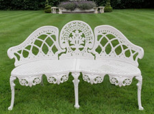 White cast bench for sale  RETFORD