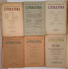 Revista Mexicana Literatura 14Issues 1955-1965 Mexico Garcia Marquez Octavio Paz, usado comprar usado  Enviando para Brazil