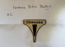 Epiphone bikini badge for sale  New Park