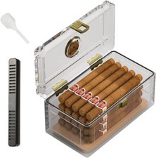 Acrylic cigar humidor for sale  North Brunswick