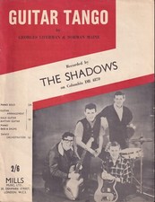 Guitar tango shadows for sale  BASINGSTOKE
