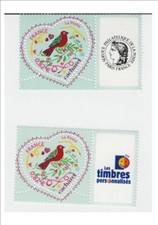 Paire timbres personnalise d'occasion  Béziers