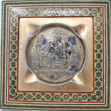 Framed ashtray marquetry for sale  Ventura