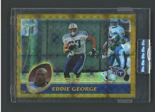 2003 Topps Chrome XFractor #55 Eddie George Titans HOF 31/101 comprar usado  Enviando para Brazil