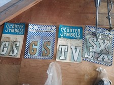 Plastifilm scooter symbols for sale  MELTON MOWBRAY