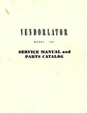 Vendorlator model service for sale  Gambrills