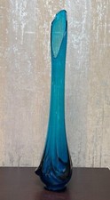 Swung glass vase for sale  Brooklyn