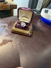 Vintage diamond ring d'occasion  Expédié en Belgium