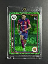 2023-24 Topps Merlin Chrome UEFA Lamine Yamal Green Mojo Refractor /99 RC ROOKIE comprar usado  Enviando para Brazil