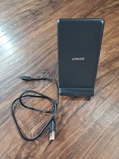 Suporte carregador sem fio rápido Anker PowerWave A2524 certificado Qi comprar usado  Enviando para Brazil