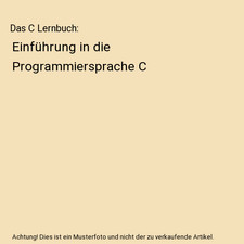 Lernbuch einführung programmi gebraucht kaufen  Trebbin