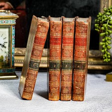 Fantastic The Tatler Series Antique 18th Century Full Leather Books comprar usado  Enviando para Brazil