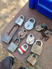 Vintage padlocks joblot for sale  EVESHAM