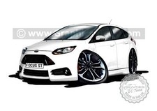 Focus st3 caricature for sale  WIGAN