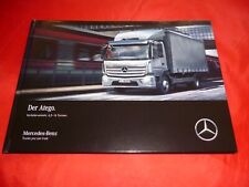 MERCEDES Atego Verteilerverkehr 6.5 - 16 Tonnen Hardcover Prospekt Brochure 2018, usado comprar usado  Enviando para Brazil