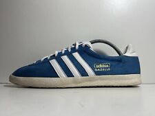 Adidas gazelle blue for sale  MORDEN