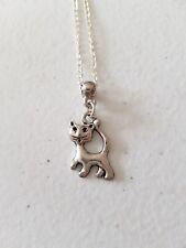 Colar - Pingente corrente prata gatinho gatinho buceta gatinho joias da moda comprar usado  Enviando para Brazil
