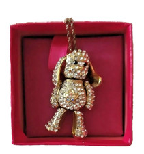 Necklace diamante dog for sale  BROADSTAIRS