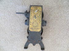 ANTIGA MÁQUINA DE MEDIÇÃO DE FIO/CORDA MELHORADA JOHN J. WALDMAN, NOVA YORK EUA, usado comprar usado  Enviando para Brazil
