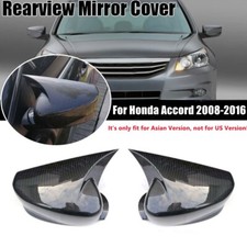 Carbon Fiber OX Horn Side Wing Mirror Cover Cap For Honda Accord 2008-2016 comprar usado  Enviando para Brazil