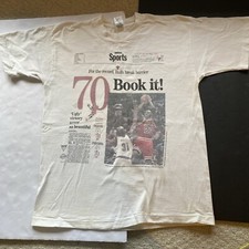 Camiseta Vintage 1996 Chicago Bulls Michael Jordan Tribune Livro Grande - Usado comprar usado  Enviando para Brazil