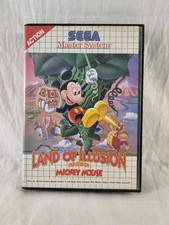 Land of Illusion Mickey Mouse Sega Master System jogo com estojo/caixa funcionando  comprar usado  Enviando para Brazil