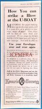Etiquetas envelope K & R 'SAVE-TUN' anúncio de reciclagem de papel em tempo de guerra - Impressão da Primeira Guerra Mundial 1918 comprar usado  Enviando para Brazil