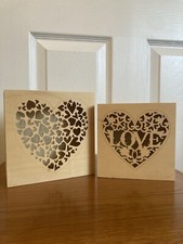 Set two wooden for sale  MARKET HARBOROUGH
