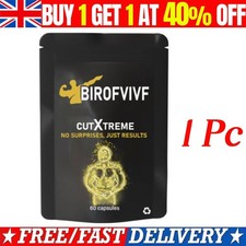 Suplemento termogênico queimador de gordura BIROFVIVF CutXtreme 780mg cápsulas veganas comprar usado  Enviando para Brazil