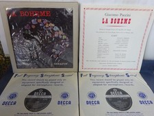 WBg ED1 PUCCINI - LA BOHEME 2LP GF, Santa Cecilia OC, Serafin, DECCA SXL 2170/1 comprar usado  Enviando para Brazil
