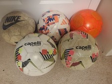 Soccer balls size for sale  White