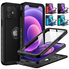 Capa impermeável para iPhone 12 Pro Max Life à prova de choque com protetor de tela, usado comprar usado  Enviando para Brazil