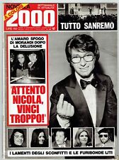 Novella 1972 festival usato  San Marcello Piteglio