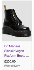 Martens sinclair vegan for sale  LONDON