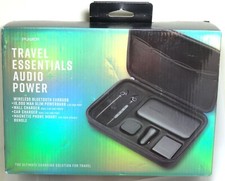 Usado, Carregador portátil RAVPower Travel Essentials + fone de ouvido sem fio + carregador AC/DC + montagem comprar usado  Enviando para Brazil