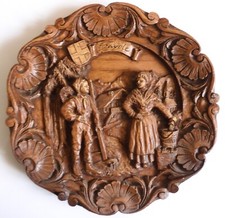 Assiette décorative bois d'occasion  Yvetot