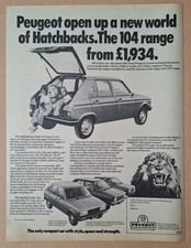 Peugeot 104 hatchback for sale  WIRRAL