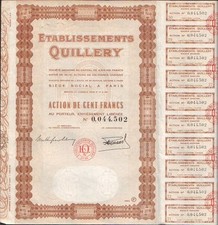 Quillery establishments d'occasion  Expédié en Belgium