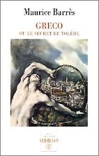 Greco secret tolède d'occasion  Hennebont