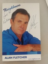 Signed alan fletcher for sale  LEICESTER