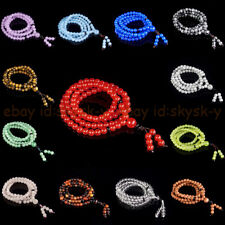 Pulseira colar budista mala 6 mm pedra preciosa sortida 108 contas de cura oração comprar usado  Enviando para Brazil