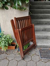 Garten klappstuhl holz gebraucht kaufen  Hamm