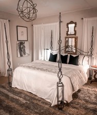 Wrought iron king for sale  Comer