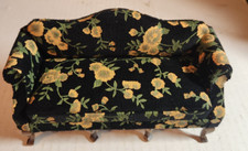 Mini sofá miniatura decoração para casa de bonecas estampa floral comprar usado  Enviando para Brazil