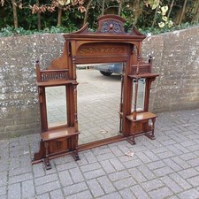 Huge mahogany mantel for sale  LEWES