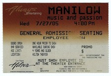 Barry manilow las for sale  USA